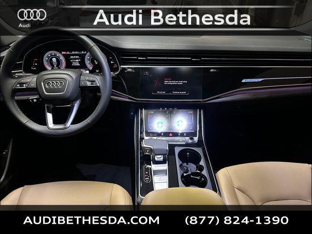 new 2025 Audi Q8 car, priced at $82,985