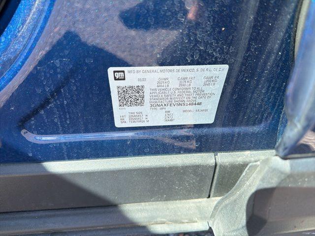 used 2022 Chevrolet Equinox car, priced at $17,183