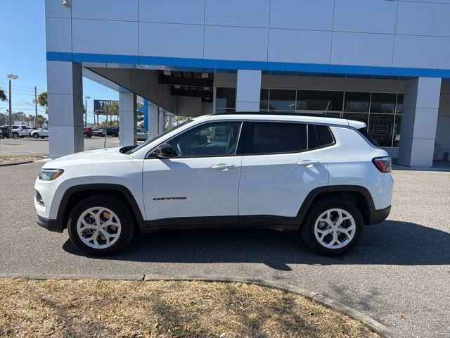 used 2024 Jeep Compass car, priced at $19,300