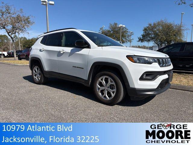 used 2024 Jeep Compass car, priced at $19,300
