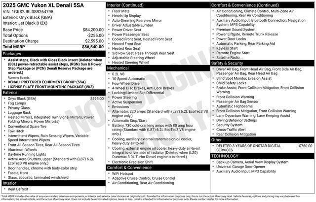 used 2025 GMC Yukon XL car, priced at $78,991