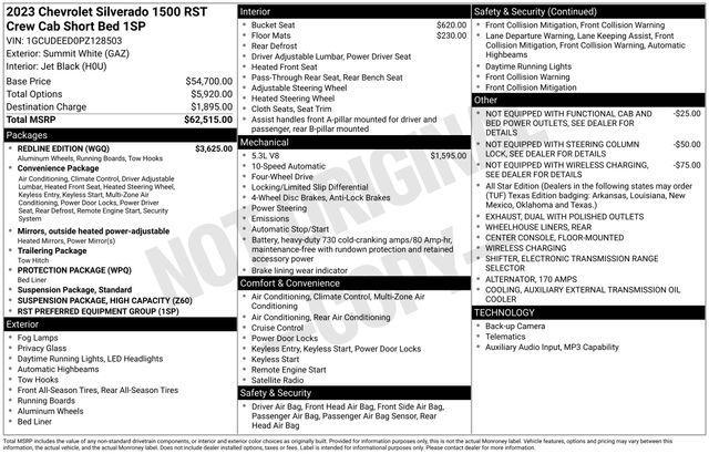 used 2023 Chevrolet Silverado 1500 car, priced at $39,554