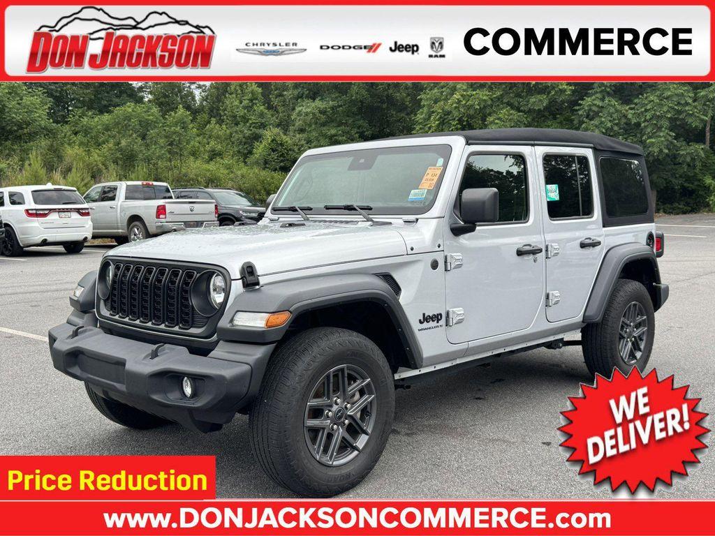 used 2024 Jeep Wrangler car, priced at $29,999