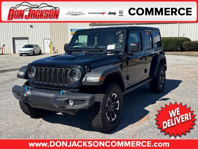 used 2025 Jeep Wrangler 4xe car, priced at $37,995