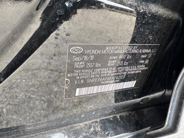 used 2019 Hyundai Sonata car, priced at $9,995