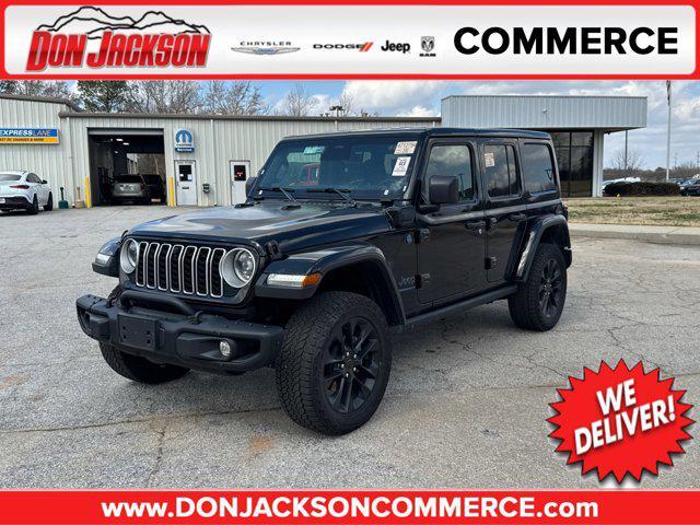 used 2025 Jeep Wrangler 4xe car, priced at $36,995