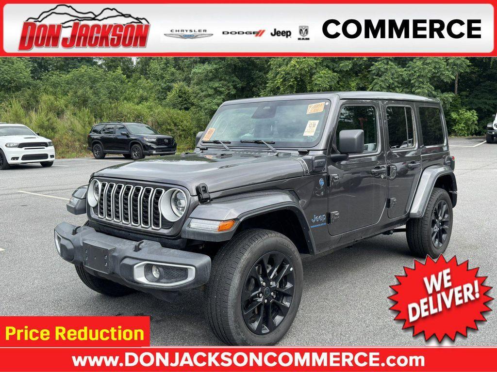 used 2025 Jeep Wrangler 4xe car, priced at $32,997