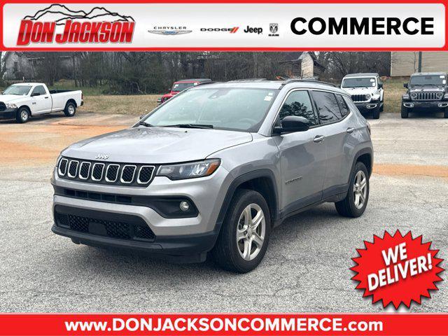 used 2023 Jeep Compass car, priced at $18,995