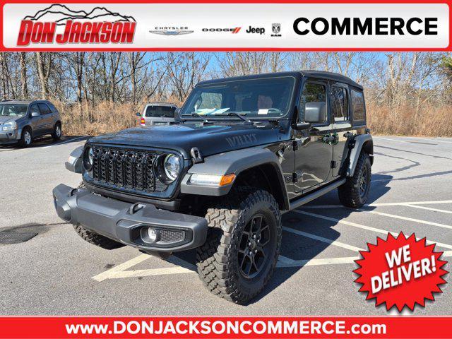 new 2025 Jeep Wrangler car, priced at $36,995