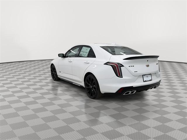 new 2026 Cadillac CT4-V car, priced at $65,755