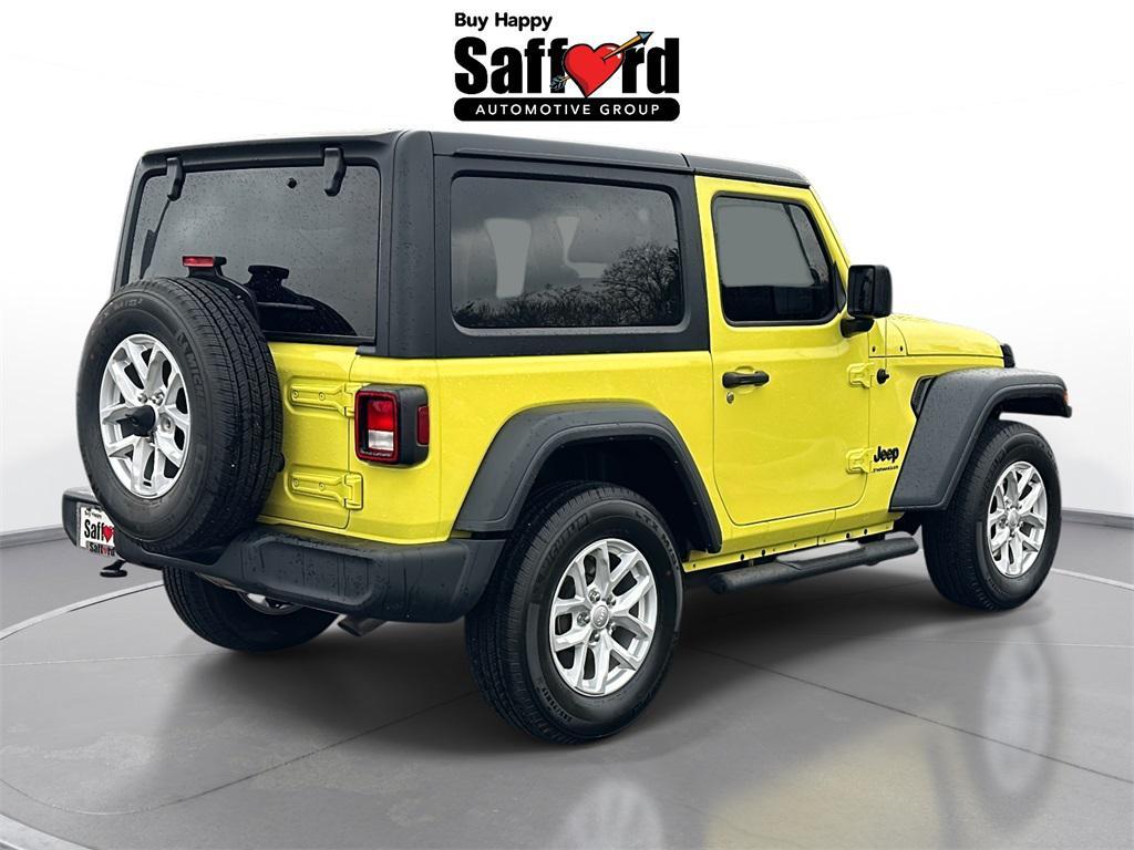 used 2023 Jeep Wrangler car, priced at $28,500