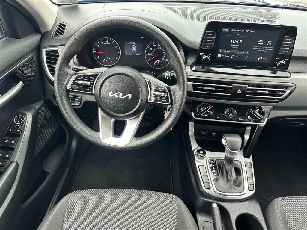 used 2022 Kia Seltos car, priced at $18,000