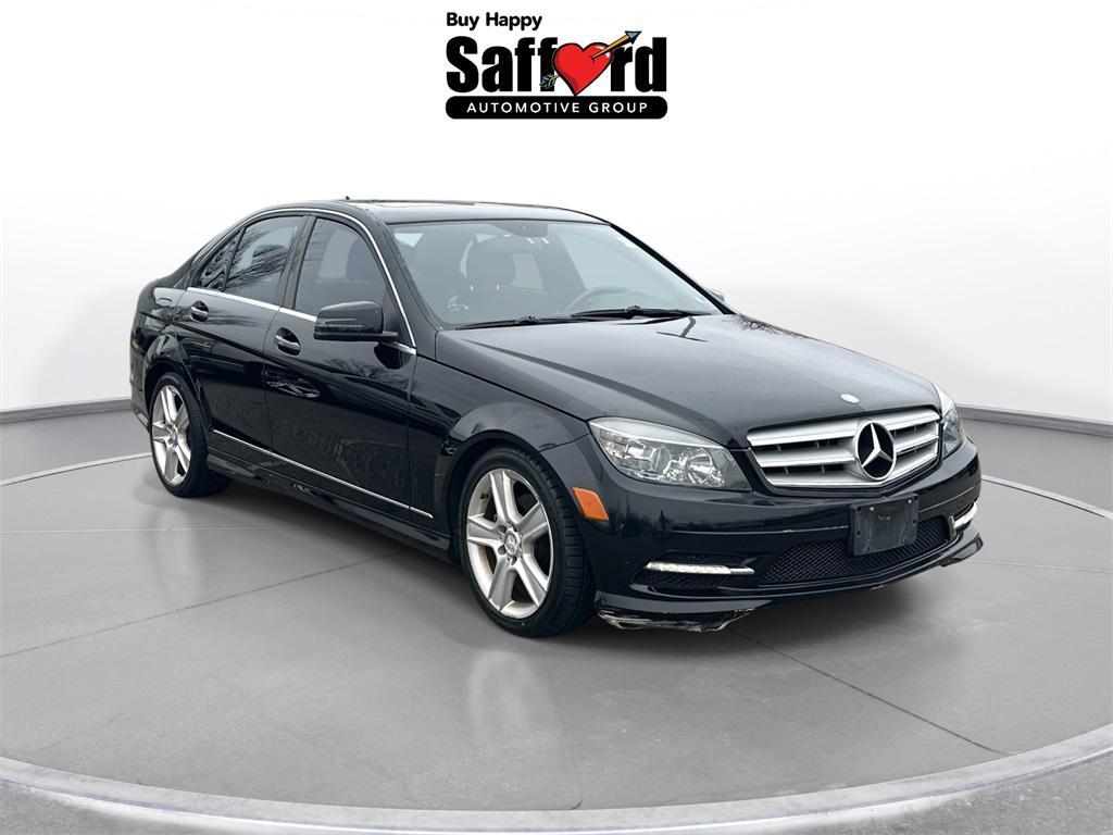 used 2011 Mercedes-Benz C-Class car, priced at $8,000