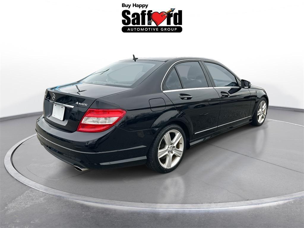 used 2011 Mercedes-Benz C-Class car, priced at $8,000