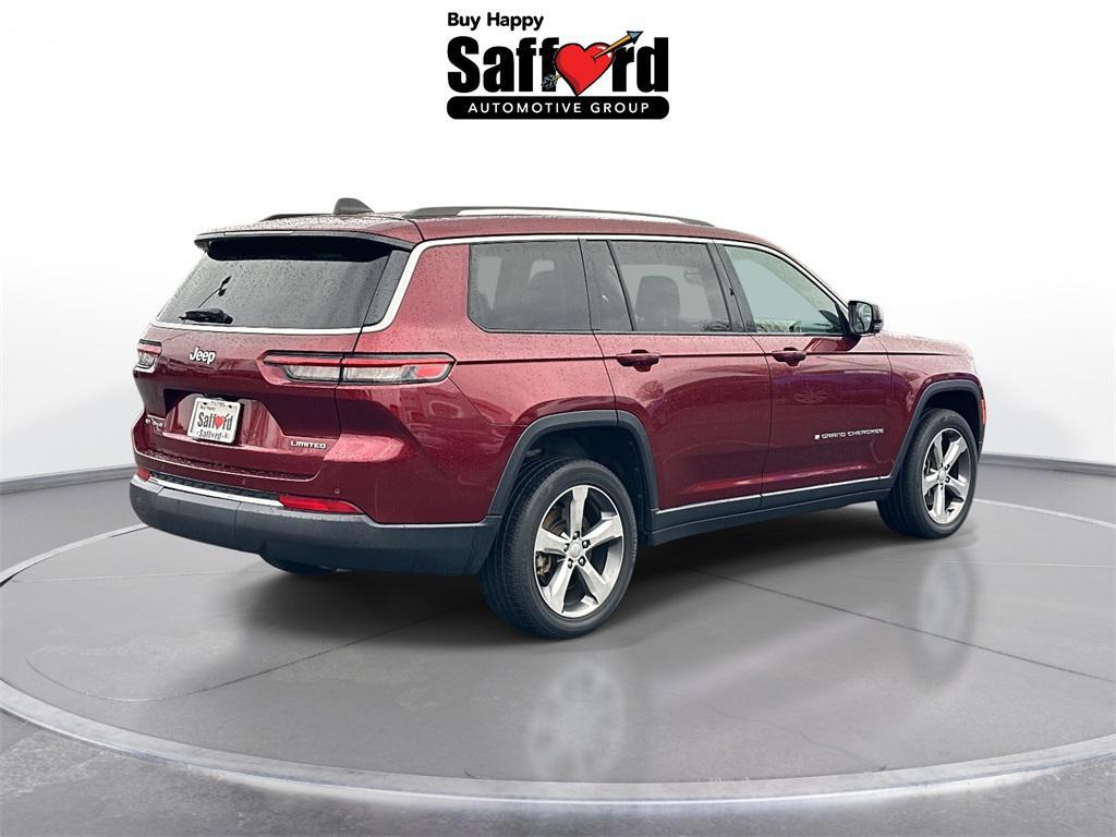 used 2021 Jeep Grand Cherokee L car, priced at $25,000
