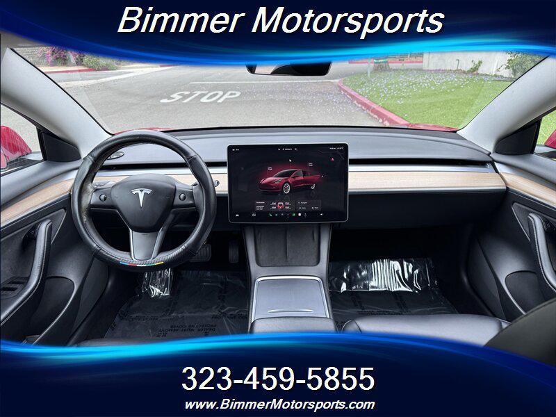 used 2022 Tesla Model 3 car, priced at $14,995