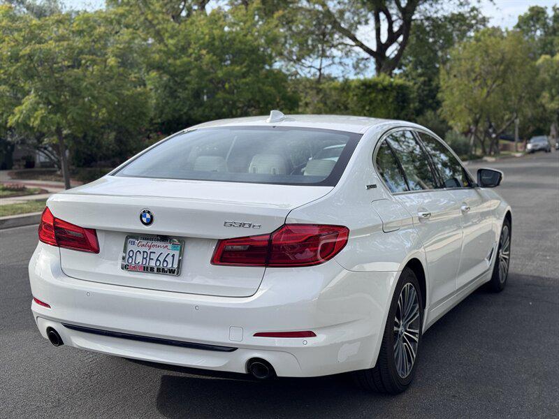 used 2018 BMW 530e car, priced at $11,995