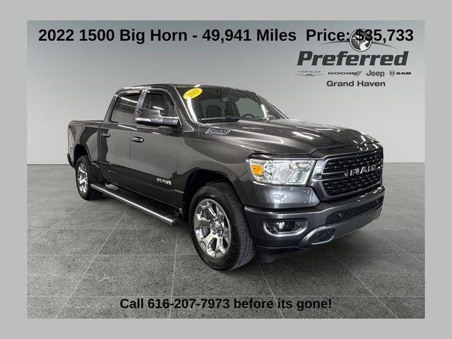 used 2022 Ram 1500 car, priced at $35,733