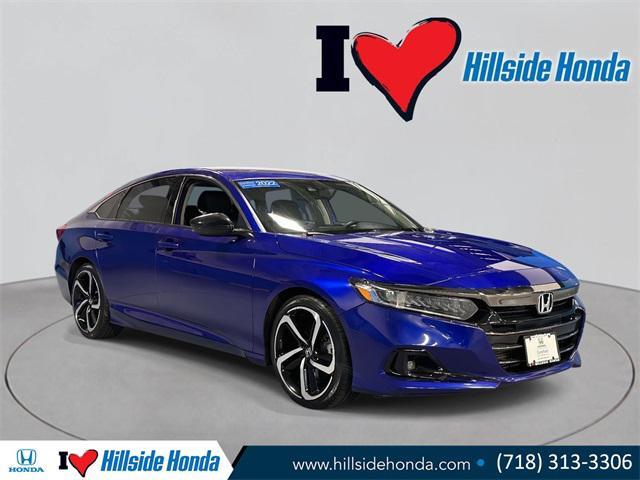 used 2022 Honda Accord car, priced at $25,223