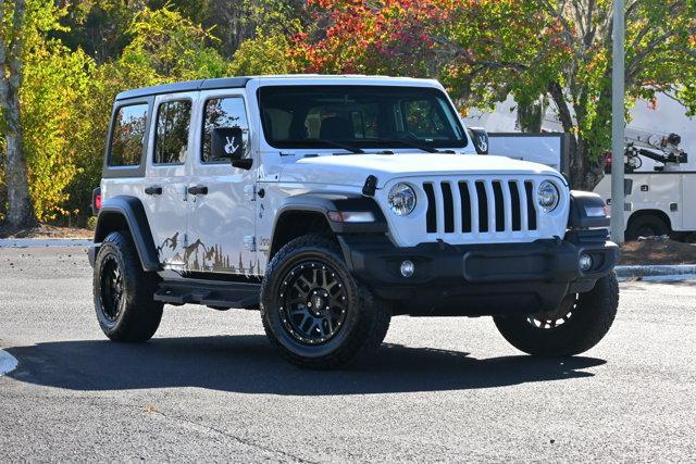 used 2019 Jeep Wrangler Unlimited car, priced at $24,713