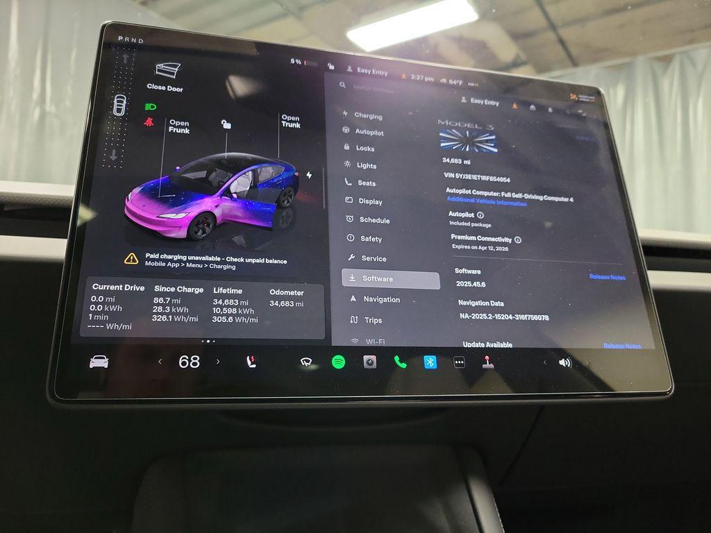 used 2024 Tesla Model 3 car, priced at $38,791