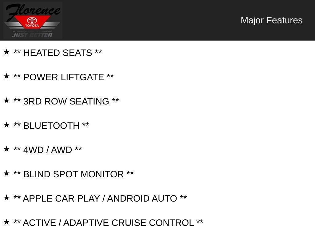 used 2022 Toyota Highlander car, priced at $35,499