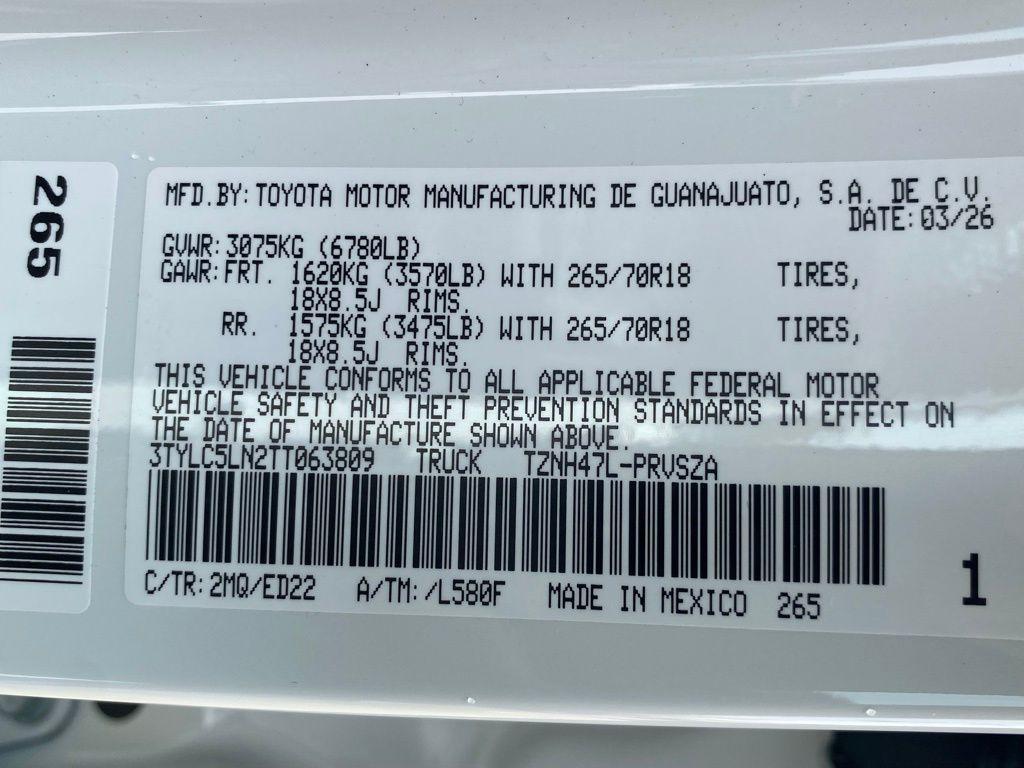 new 2026 Toyota Tacoma Hybrid car, priced at $66,967