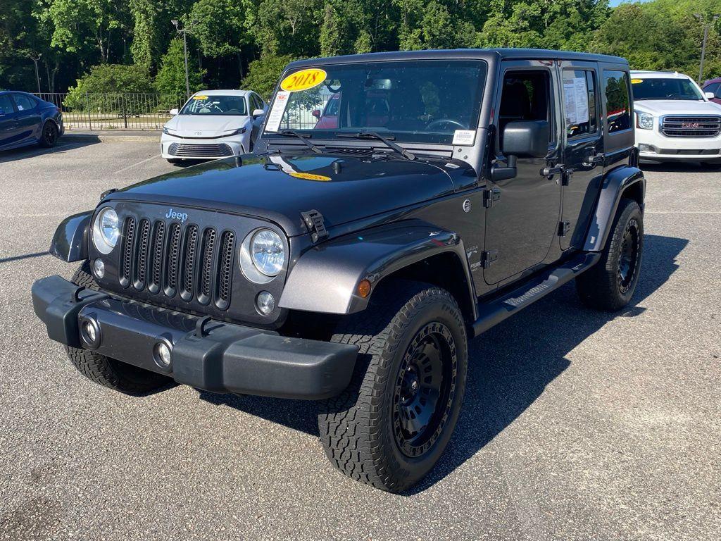 used 2018 Jeep Wrangler JK Unlimited car, priced at $24,130