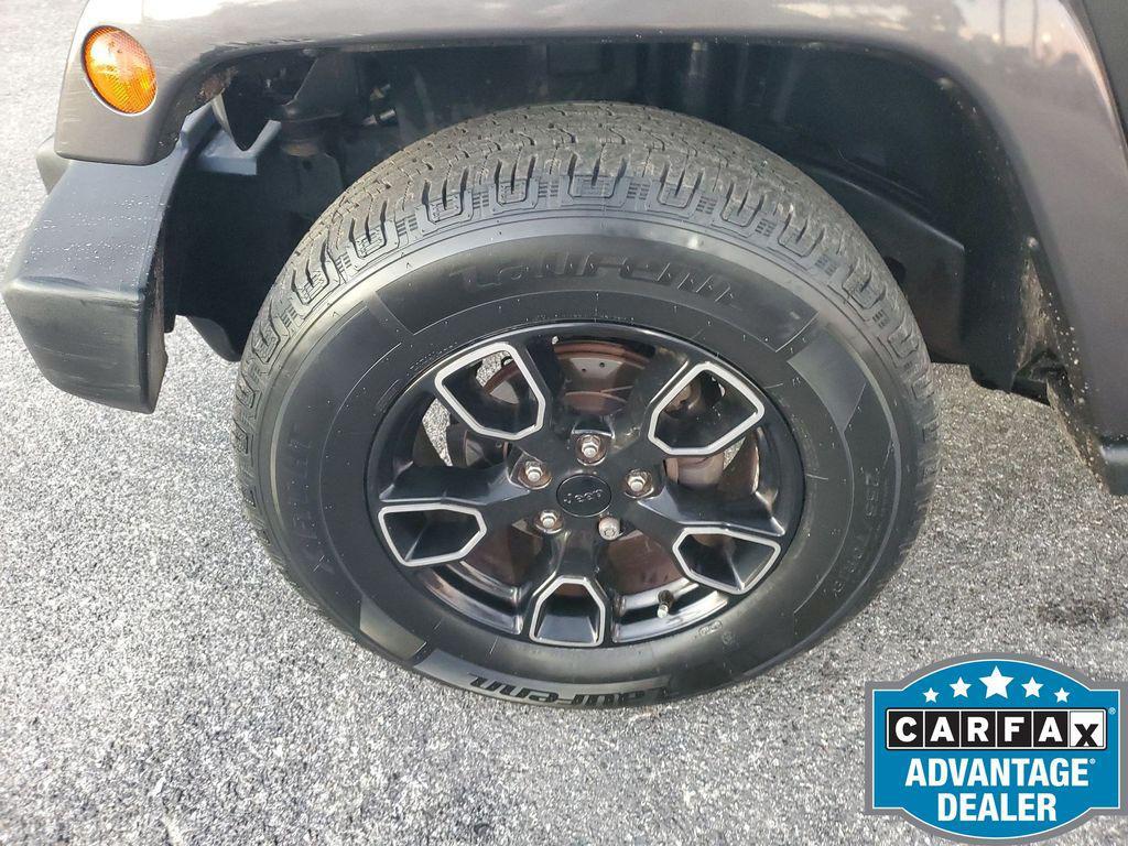 used 2017 Jeep Wrangler Unlimited car, priced at $19,492