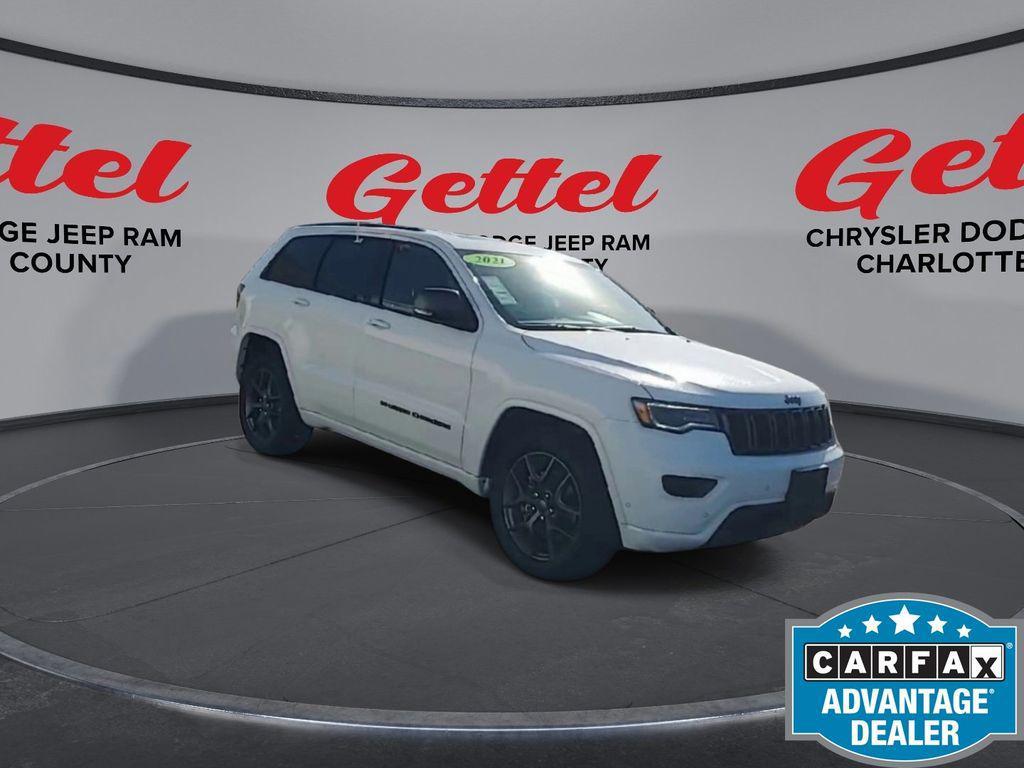 used 2021 Jeep Grand Cherokee car, priced at $19,621