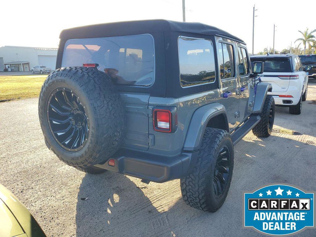used 2021 Jeep Wrangler Unlimited car, priced at $25,932