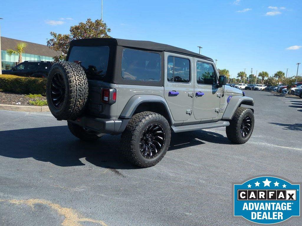 used 2021 Jeep Wrangler Unlimited car, priced at $25,932