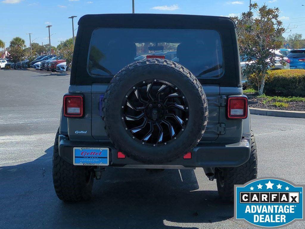 used 2021 Jeep Wrangler Unlimited car, priced at $25,932