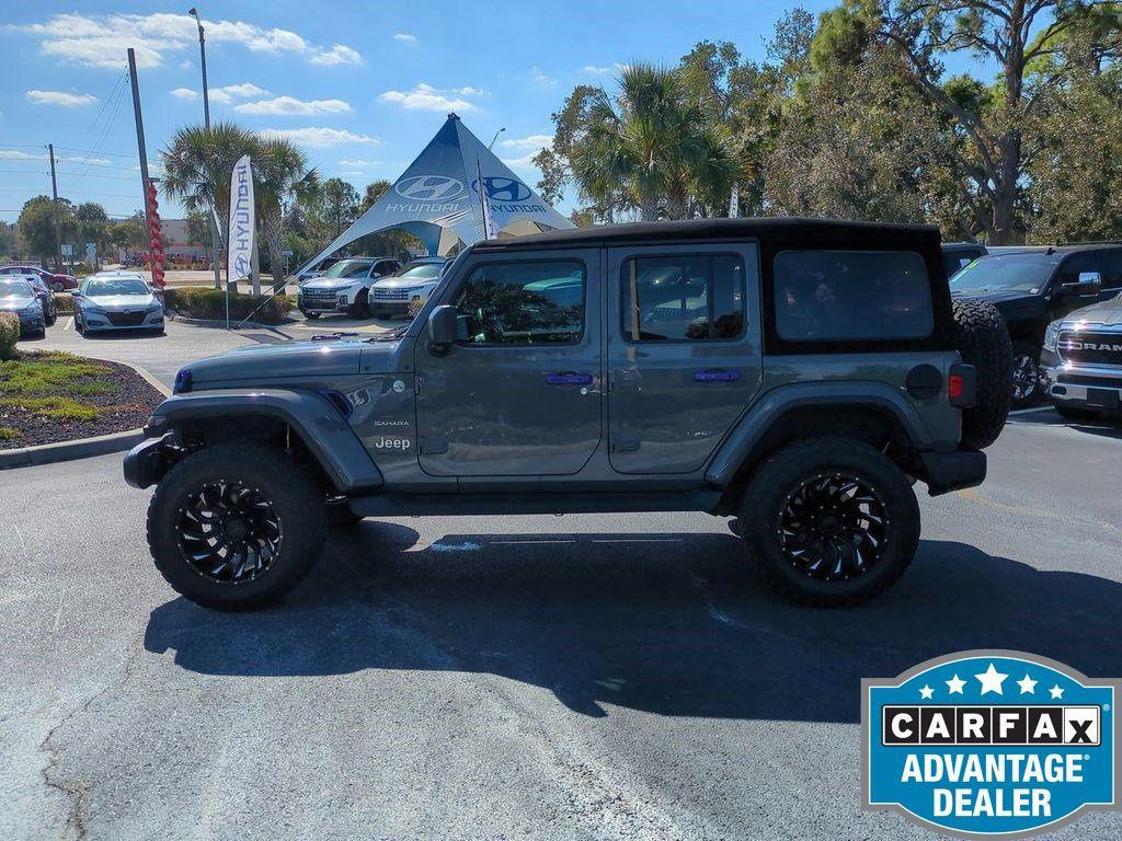 used 2021 Jeep Wrangler Unlimited car, priced at $25,932