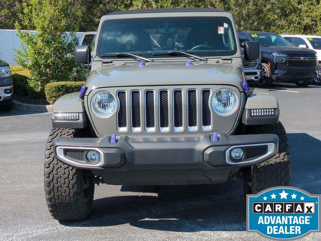 used 2021 Jeep Wrangler Unlimited car, priced at $25,932