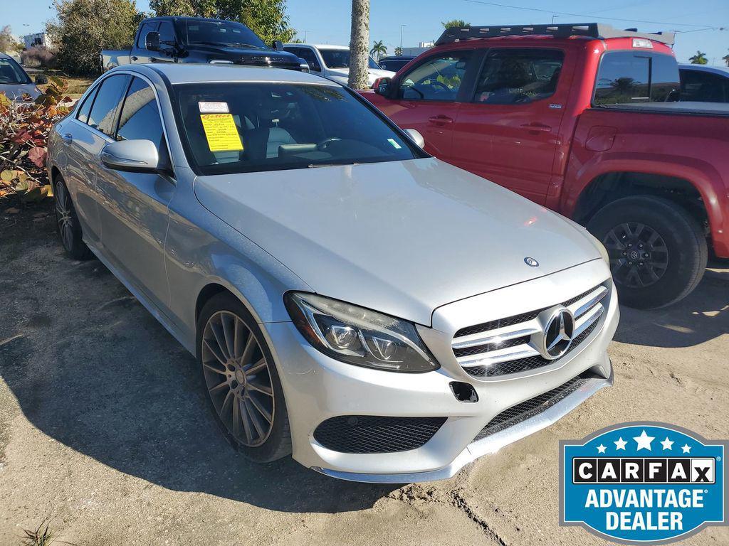used 2015 Mercedes-Benz C-Class car, priced at $13,791