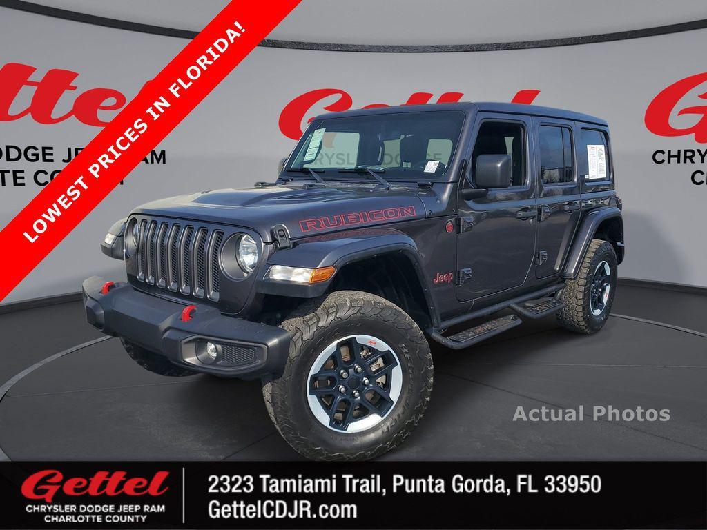 used 2020 Jeep Wrangler Unlimited car, priced at $30,492