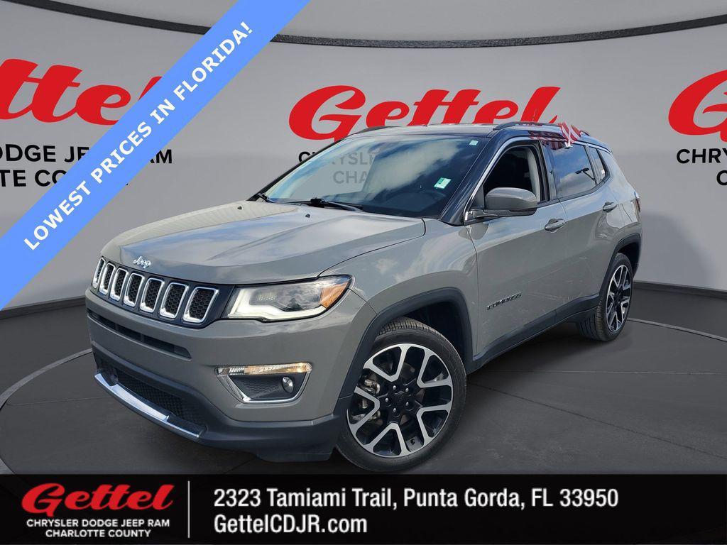 used 2021 Jeep Compass car, priced at $16,799