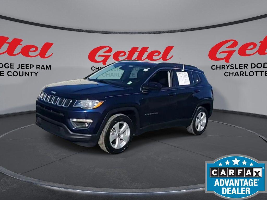 used 2021 Jeep Compass car, priced at $18,174