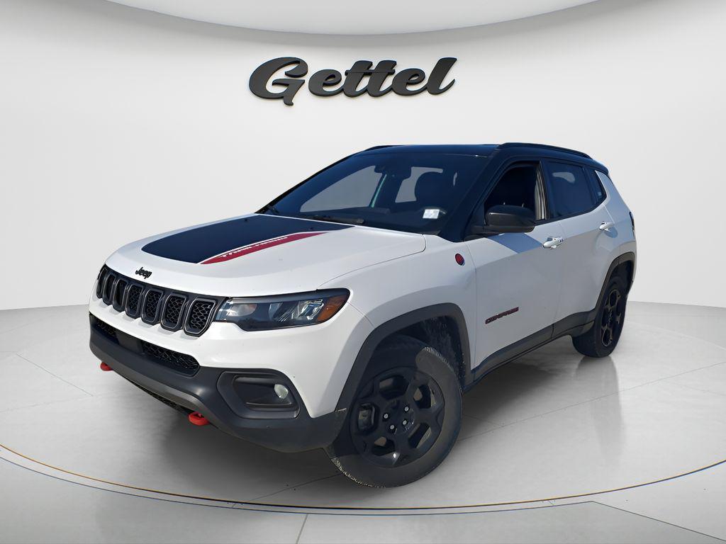 used 2023 Jeep Compass car, priced at $18,514