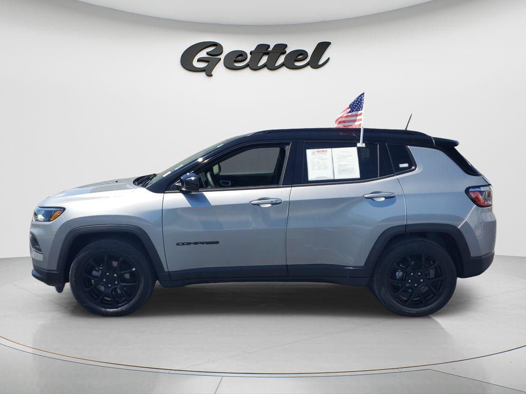 used 2022 Jeep Compass car, priced at $23,047