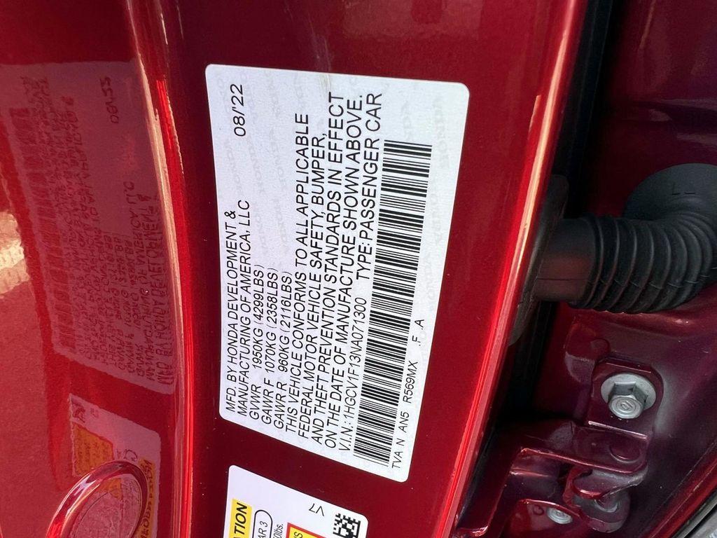 used 2022 Honda Accord car, priced at $22,995