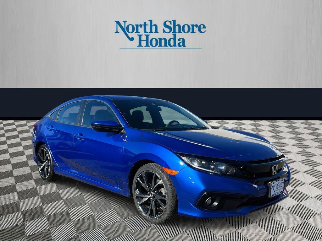 used 2020 Honda Civic car, priced at $18,995
