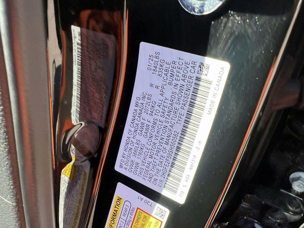 used 2025 Honda Civic car, priced at $24,995