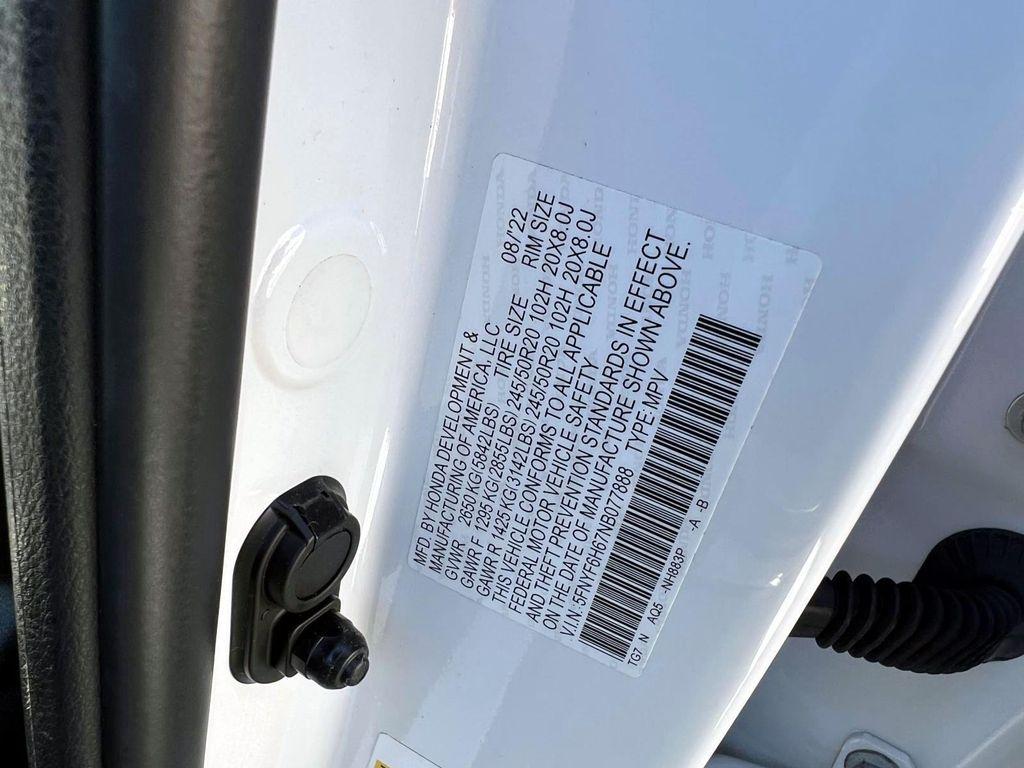 used 2022 Honda Pilot car, priced at $32,995