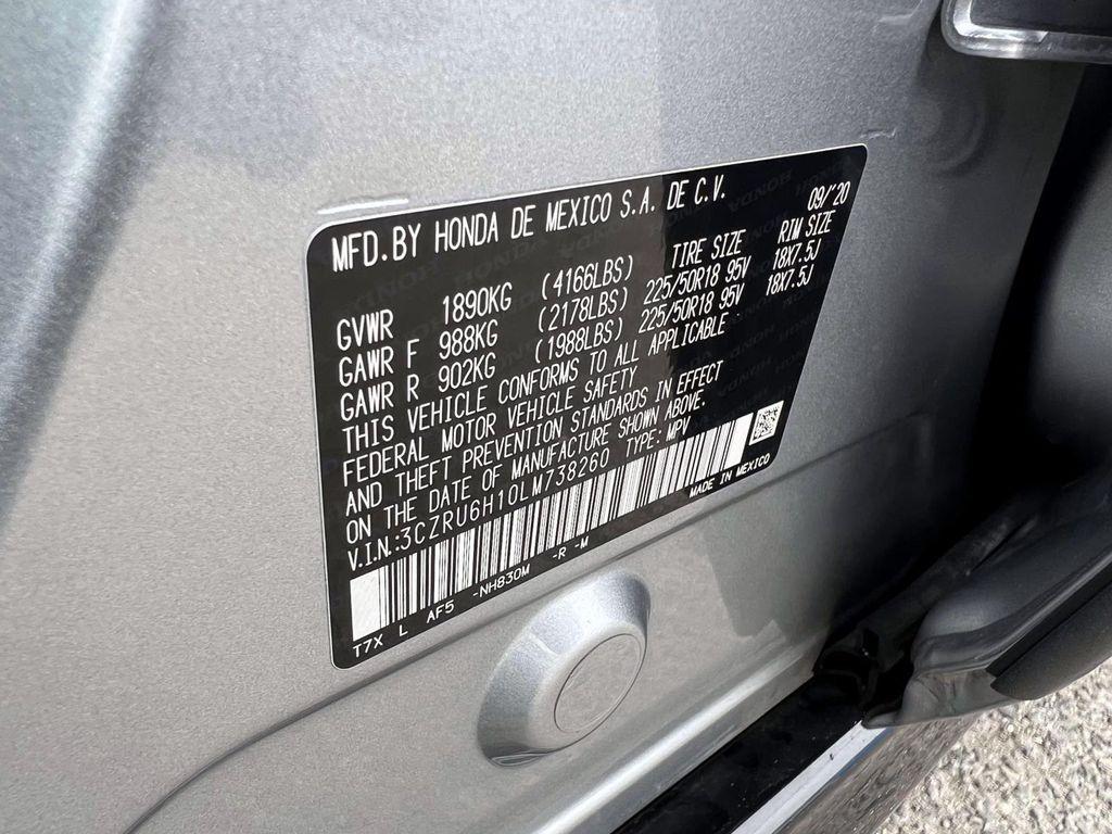 used 2020 Honda HR-V car, priced at $19,995