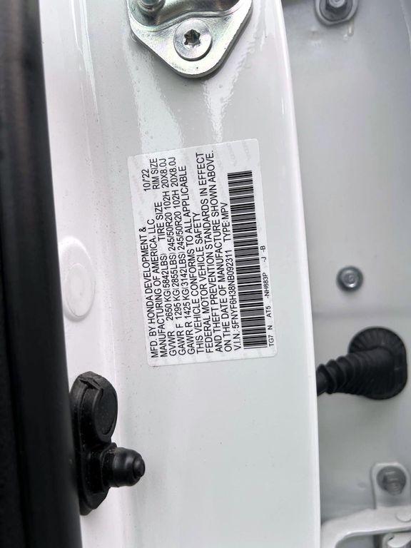 used 2022 Honda Pilot car, priced at $26,995