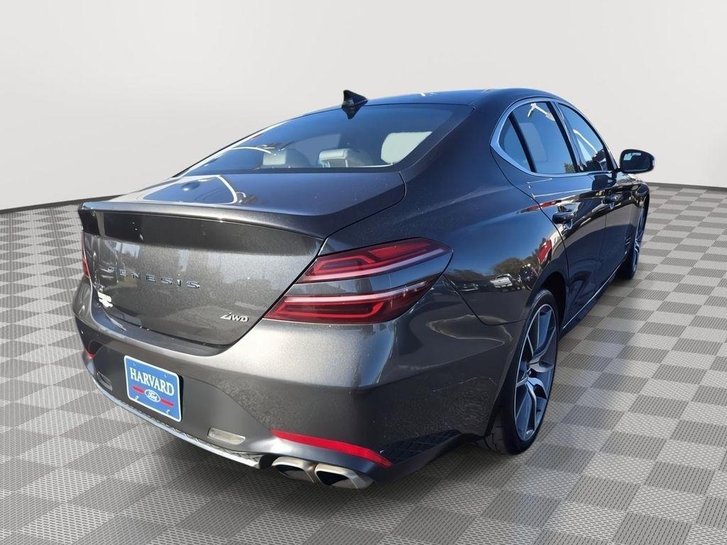 used 2023 Genesis G70 car, priced at $25,755