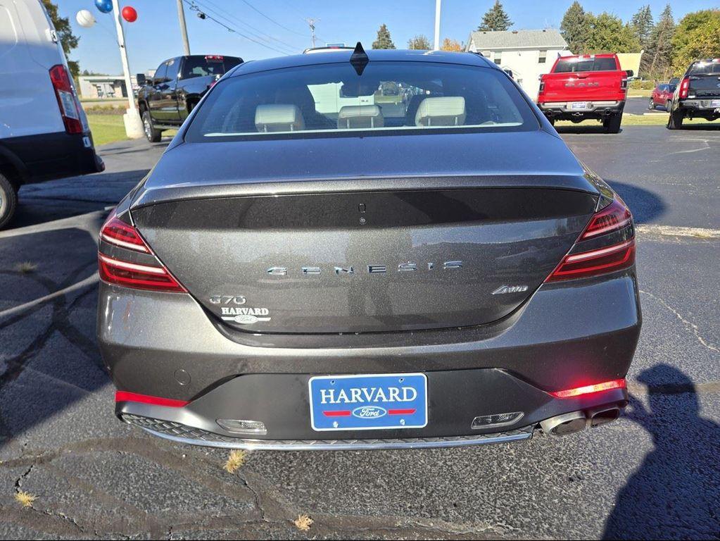 used 2023 Genesis G70 car, priced at $25,755
