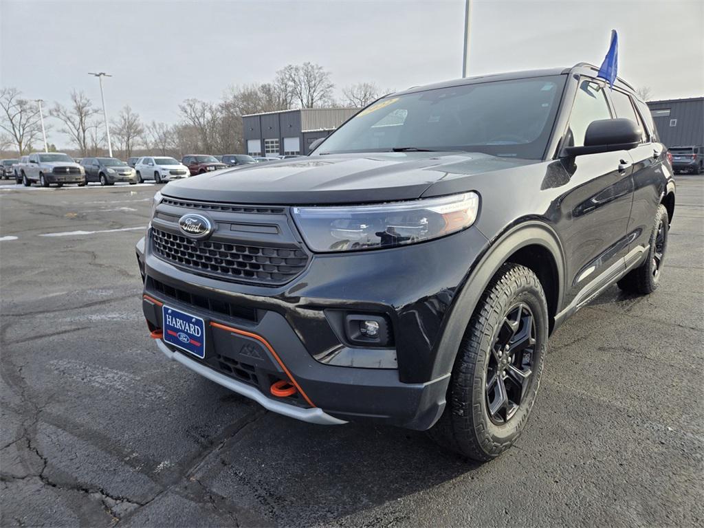used 2022 Ford Explorer car, priced at $32,498